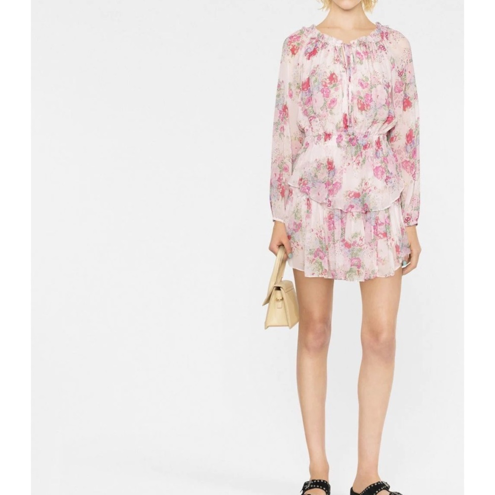 NWOT Love Shack Fancy Floral Popover Dress